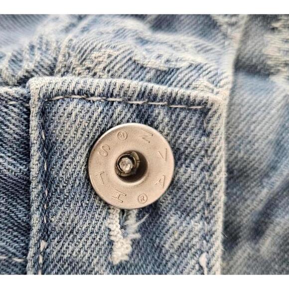 THISISNEVERTHAT Men's Paisley Printed Denim Jeans Size Medium - Picture 6 of 12